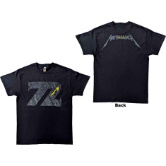 Metallica - 72 Seasons Charred Logo Uni Bl