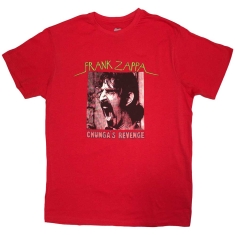 Frank Zappa - Chunga's Revenge Uni Red T-Shirt