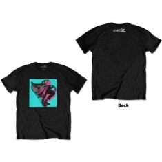 Gorillaz - Unisex T-Shirt: Now Now Logo (Back Print)