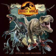 Jurassic World - Jurassic World 2023 Calendar Square, Off