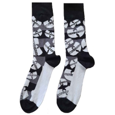 Wu-Tang Clan - Logos Monochrome Bl Socks (Eu 40-45)