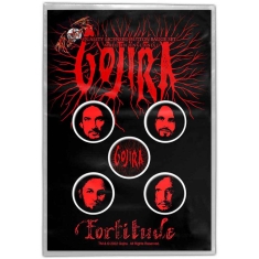 Gojira - Fortitude Button Badge Pack