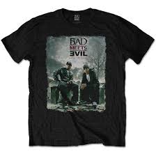 Bad Meets Evil - BAD MEETS EVIL UNISEX T-SHIRT: BURNT