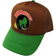 Bob Marley - Exodus Lion Brown/Green Mesh-Back C