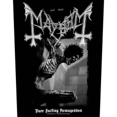 Mayhem - Pure Fucking Armageddon Back Patch