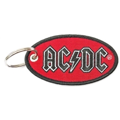 Ac/Dc  - Keychain: Oval Logo (Double Sided)