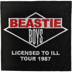 Beastie Boys - Licensed To Ill Tour 1987 Woven Patch