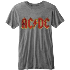 Ac/Dc - Classic Logo Bo Uni Grey