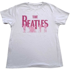 The Beatles - Band Silhouettes Uni Wht