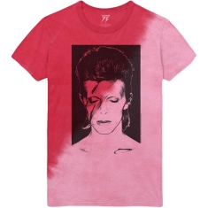 David Bowie - Aladdin Sane Uni Red Dip-Dye