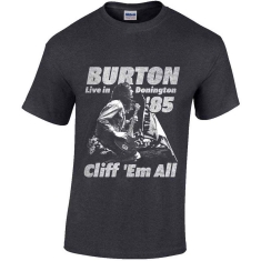 Cliff Burton - Flag Retro Uni Heather