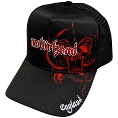 Motorhead - England Red Warpig Bl Mesh-Back C