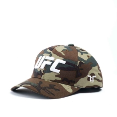 Tokyo Time - Ufc White Logo Camo Snapback C