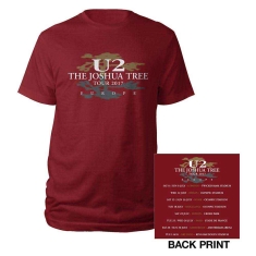 U2 - Joshua Tree 2017 Uni Red