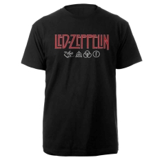 Led Zeppelin - Logo & Symbols Uni Bl