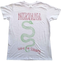 Nirvana - Serve The Servants Uni Wht