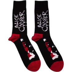 Alice Cooper - Face Uni Bl Socks (Eu 40-45)