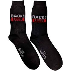 The Beatles - Back In Ussr Lady Bl Socks (Eu 37-41)