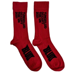 Yungblud - Occupy The Uk Uni Red Socks (Eu 40-45)