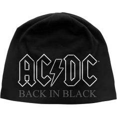 Ac/Dc - Back In Black Jd Print Beanie H