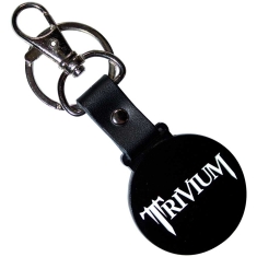 Trivium - Classic Logo Mono Circle Keychain