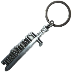 Trivium - Silver Sword Keychain