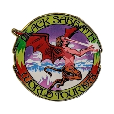 Black Sabbath - World Tour 1978 Pin Badge