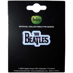 The Beatles - Drop T Logo Bl Pin Badge