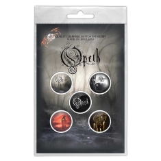 Opeth - Classic Albums Button Badge Pack