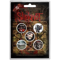 Slipknot - Albums Button Badge Pack