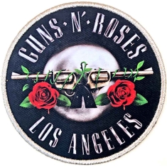 Guns N Roses - Los Angeles Silver Printed Patch