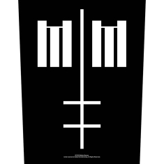 Marilyn Manson - Cross Logo Back Patch