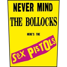 Sex Pistols - Never Mind The Bollocks Yellow Back Patc