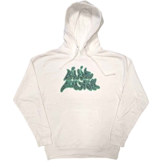 Billie Eilish - Graffiti Logo Uni Wht Hood:  S