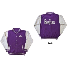 The Beatles - Drop T Logo Uni Purp/Grey Vj: