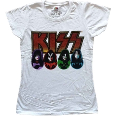 Kiss - Logo, Faces & Icons Lady Wht