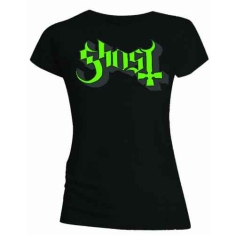 Ghost - Green/Grey Keyline Logo Skinny Lady Bl