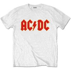 Ac/Dc - Packaged Logo Boys T-Shirt Wht