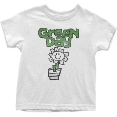 Green Day - Flower Pot Kids Toddler Wht