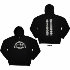 Bruce Springsteen - Tour  23 Leaning Car Uni Bl Hoodie