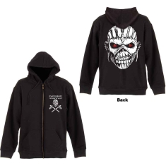 Iron Maiden - Eddie Axe Uni Bl Zip Hoodie