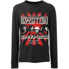 Led Zeppelin - Japanese Burst Uni Bl Longsleeve