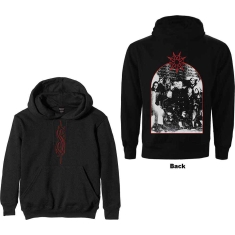 Slipknot - Arched Group Photo Uni Bl Hoodie