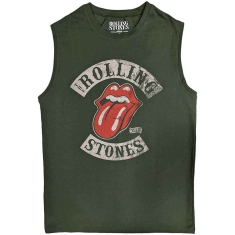 Rolling Stones - Tour 78 Uni Green Tank Top