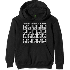 The Beatles - Hard Days Night Faces Bl Hoodie