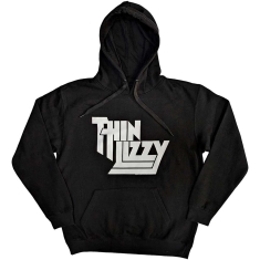 Thin Lizzy - Stacked Logo Uni Bl Hoodie