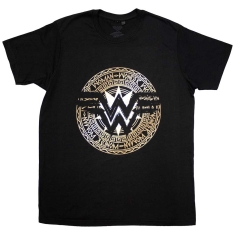 Dc Comics - Wonder Woman Gold Circle Bl T-Shirt