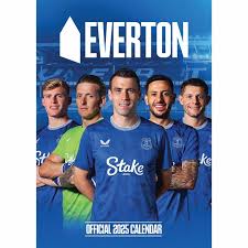 Everton Fc - 2025 A3 Calendar