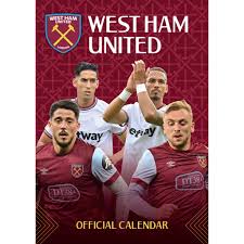 West Ham United Fc - 2025 A3 Calendar