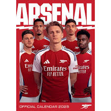 Arsenal Fc - 2025 A3 Calendar